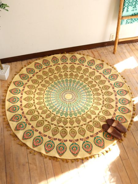 マンダラRUG MAT